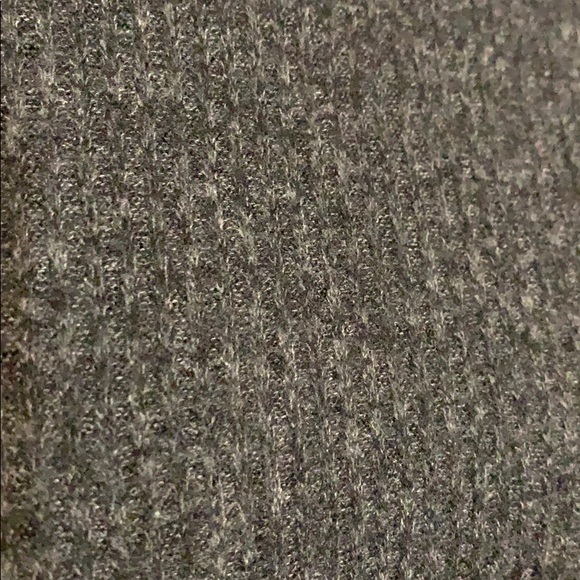 ❌DONATED❌Cherish Charcoal Gray Oversized Brushed Rib Knit Top - Picture 6 of 9